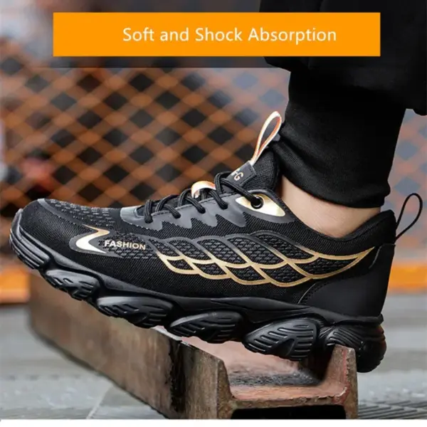 Breathable Safety Work Shoes for Men Size 47 - Image 5
