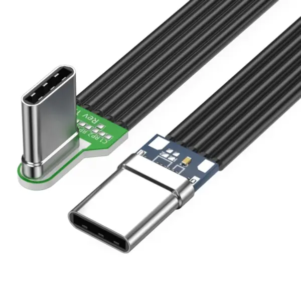 USB C to USB C Flat Silicone Cable 60W - Image 9