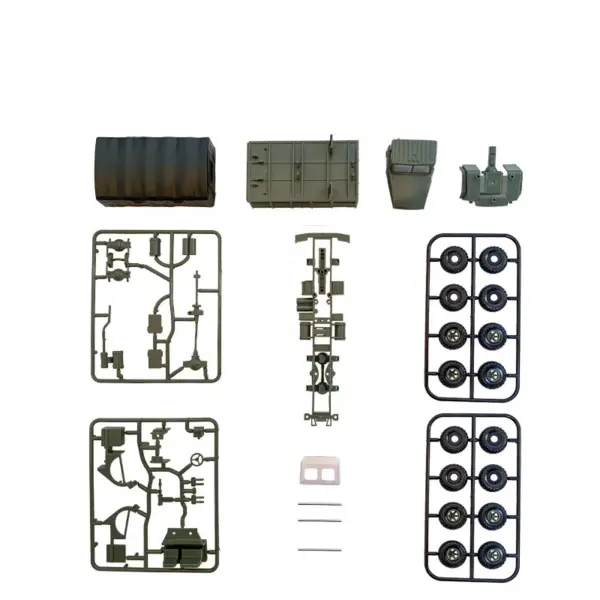 1/72 Kraz-260 Military Truck Model Kit - Image 5