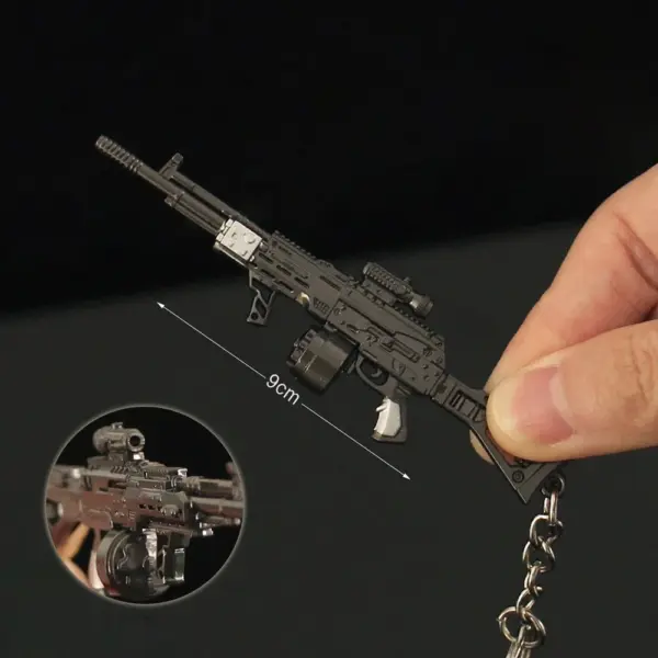 9cm Miniso Gun Keychain Game Model - Image 5