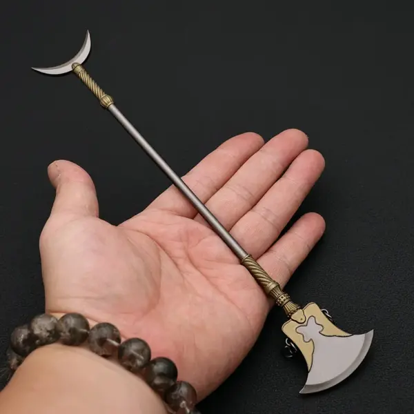 22cm Metal Lu Zhishen Toy Sword Model - Image 3