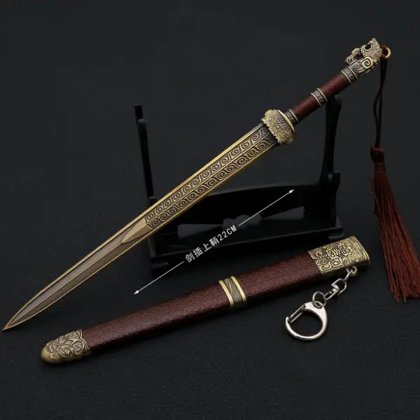 22cm Xibohou Sword Metal Collectible Model