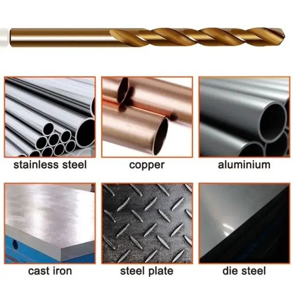 15pc M35 Cobalt Twist Drill Bit Set - Image 4