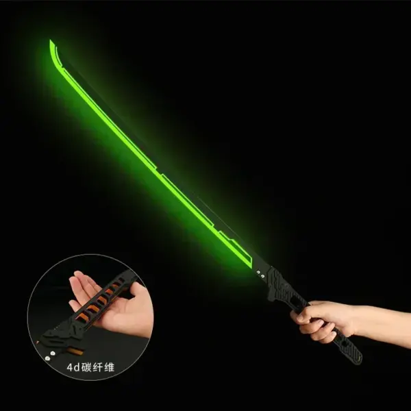 Cyberpunk 80cm Acrylic Lightsaber Toy Sword - Image 10