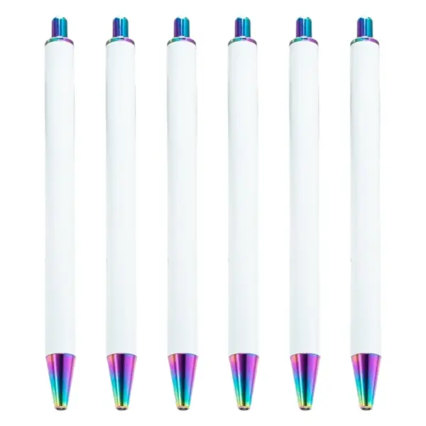 6-Pack Sublimation Retractable Ballpoint Pens - Image 2