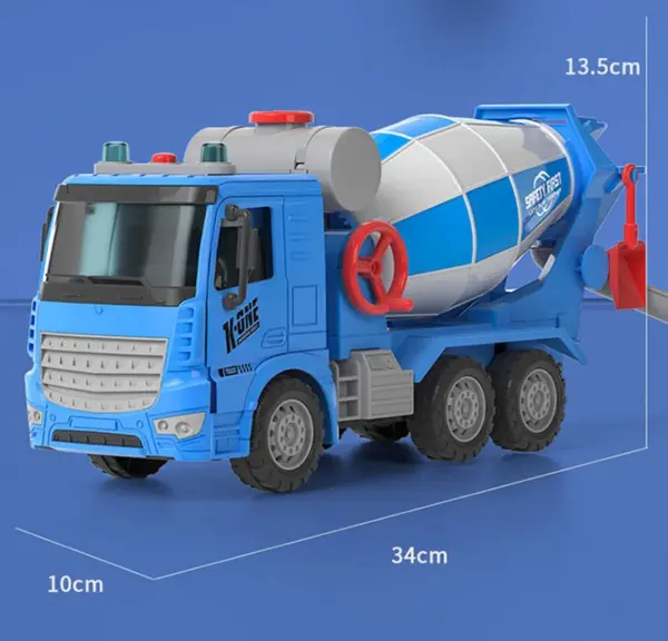 Cement Truck Mixer Model with Sound and Light - Image 2