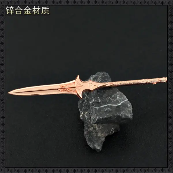 Gungnir Odin Spear Model 22cm Metal Ornament - Image 2