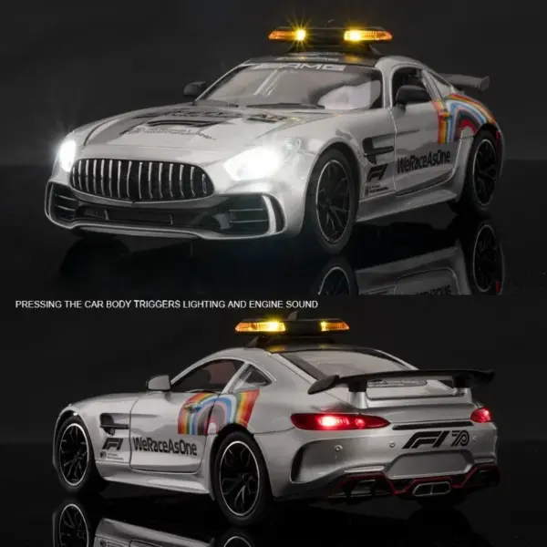 1/24 Metal Diecast GTR Race Car Model - Image 6