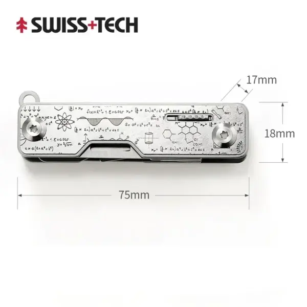 8-in-1 Swiss Tech Multitool EDC Outdoor Knife - Image 7