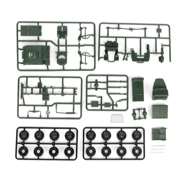 1/72 Soviet BM-21 Rocket Launcher Model Kit - Image 4