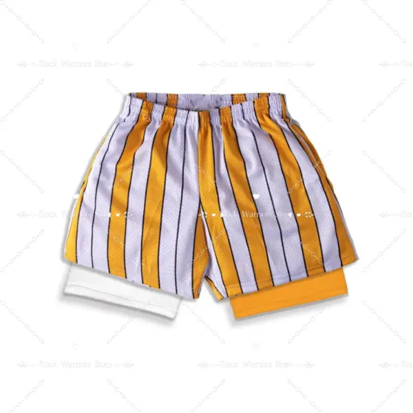 Anime 2-in-1 Sports Shorts for Men - Image 8