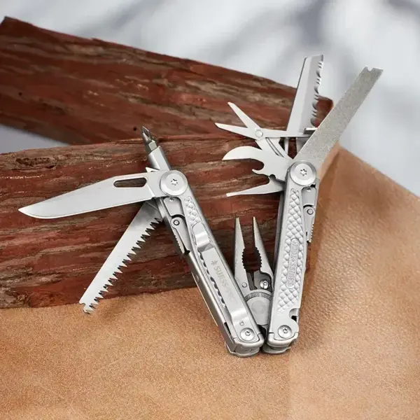 18-in-1 Swiss Tech Multi Tool Pliers - Image 5