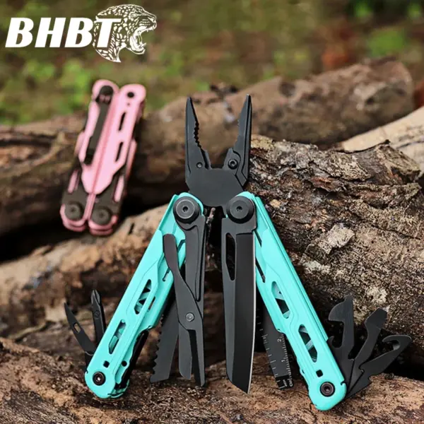 17 in 1 Multitool Pliers Outdoor Survival Tool - Image 2