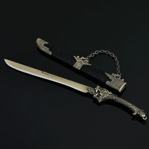 Cold Weapon Cosplay Sword Model 22cm Metal - Image 2