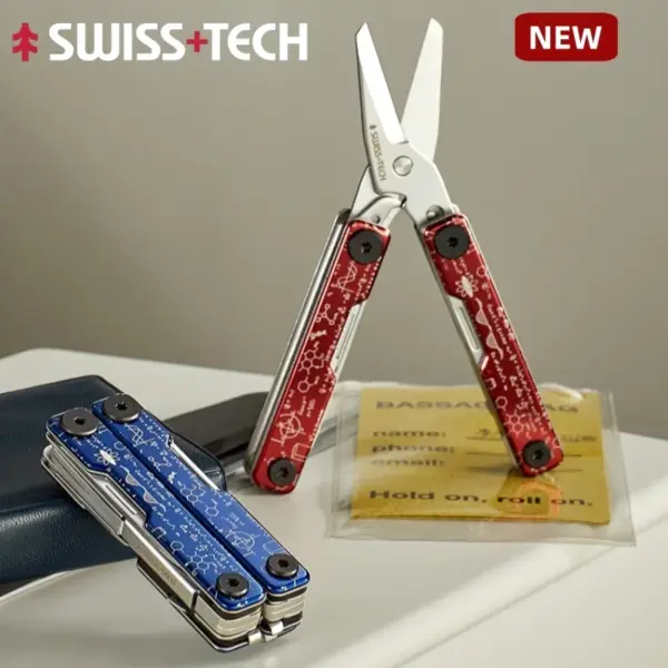 Pocket Folding Knife Multi-Function Scissors Tool - Image 2