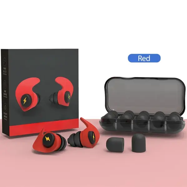 Silicone Sponge Earplugs for Comfortable Sleep - Image 8