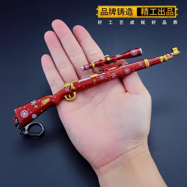 Kar98k Rifle Miniature 17cm Metal Keychain - Image 13