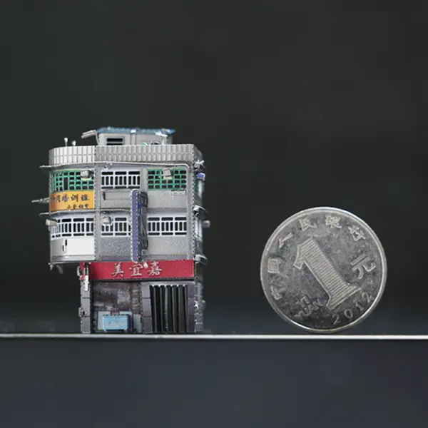 Piececool 11pcs 3D Metal Building Puzzles - Image 2