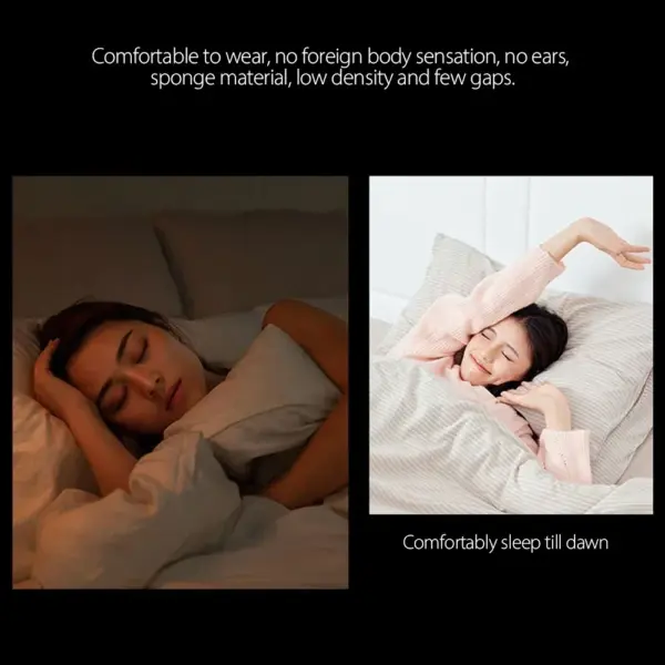 Silicone Sponge Earplugs for Comfortable Sleep - Image 5