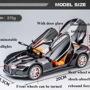 1/24 Bugatti Atlantic Diecast Model Car 10 Sab05d068cc9c4d1c9566b58c158a5b06d