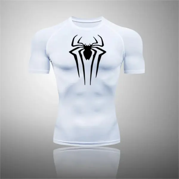 Men's Breathable Athletic Compression T-Shirt - Image 3