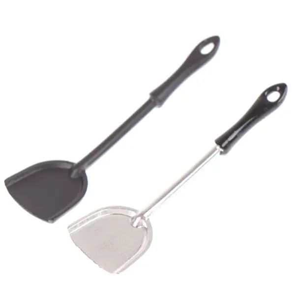 Miniature Metal Kitchen Utensils Set for Dolls - Image 7