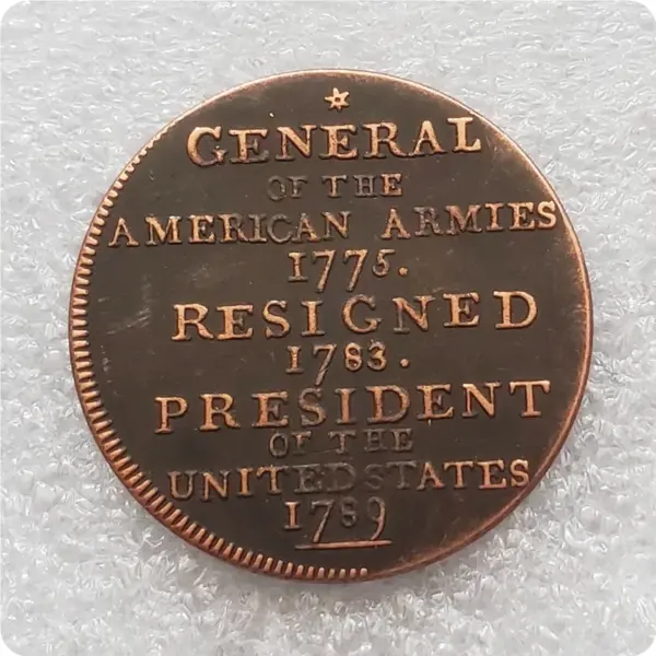 Washington President Cent Replica Coins Set - Image 4