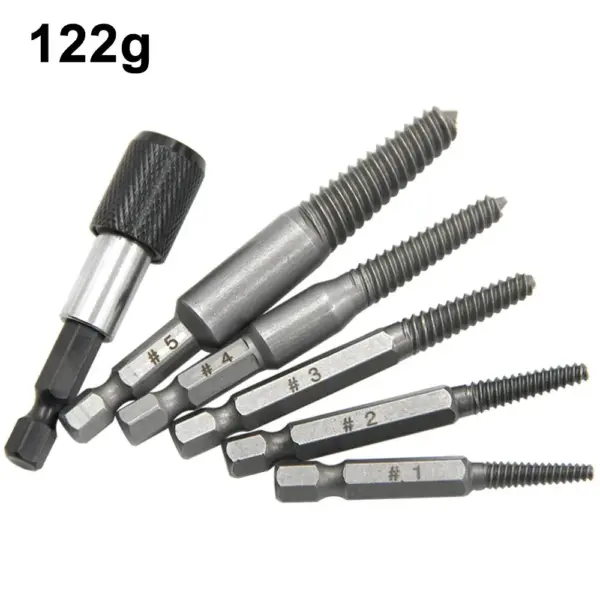 5pc Screw Extractor Set with 60mm Tool - Image 7