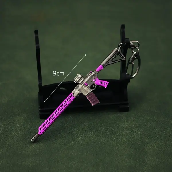 9cm PUBG Gun Keychain Alloy Mini Model - Image 6