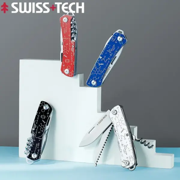 Swiss Tech 9-in-1 Mini Folding Multitool - Image 6