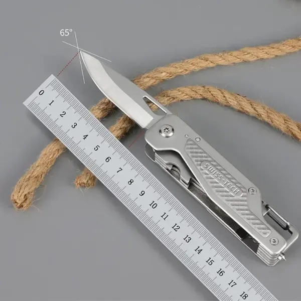 13-in-1 Stainless Steel Folding Multitool - Image 5