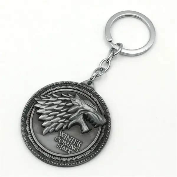 Retro Wolf Head Keychain Pendant for Gifts - Image 6