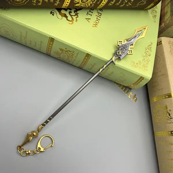 22cm Metal Vortex Vanquisher Model Zhongli - Image 7