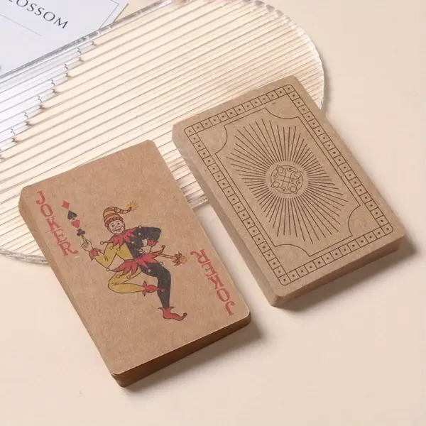 Standard Index Poker Playing Cards Set