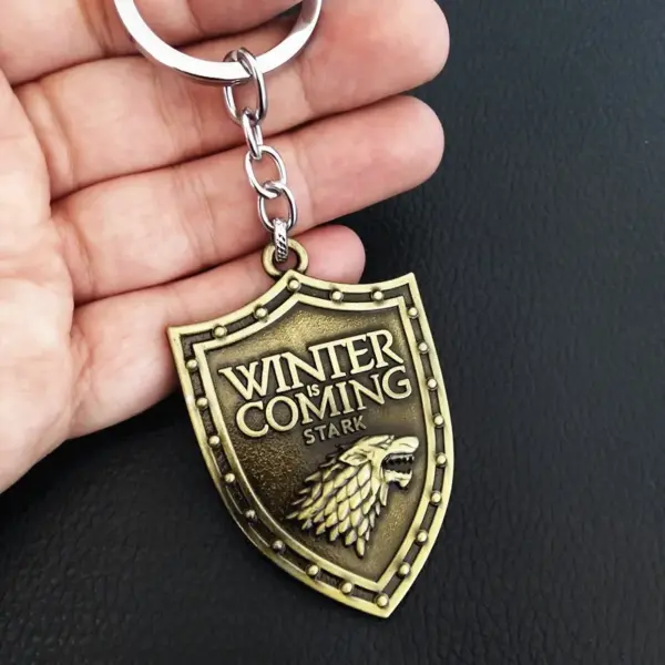 Retro Wolf Head Keychain Pendant for Gifts - Image 10