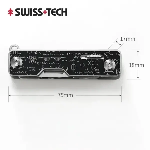 8-in-1 Swiss Tech Multitool EDC Outdoor Knife - Image 9