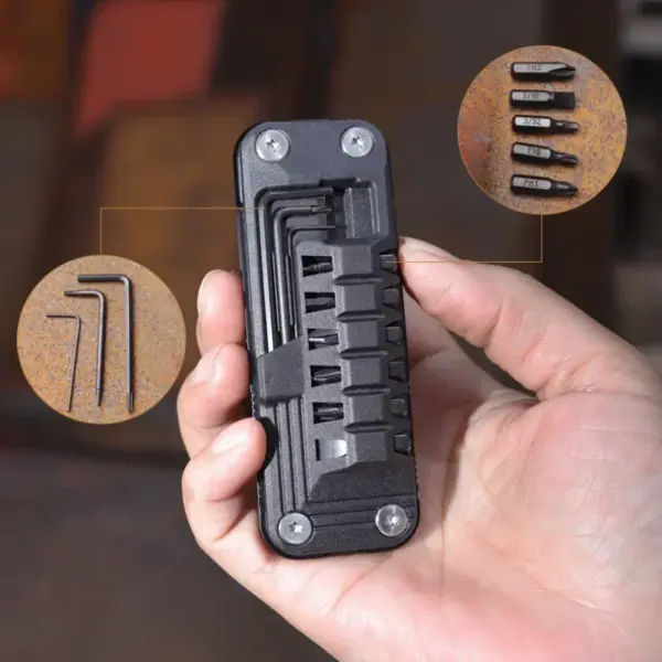 Mini Multitool Folding Knife EDC Screwdriver - Image 2