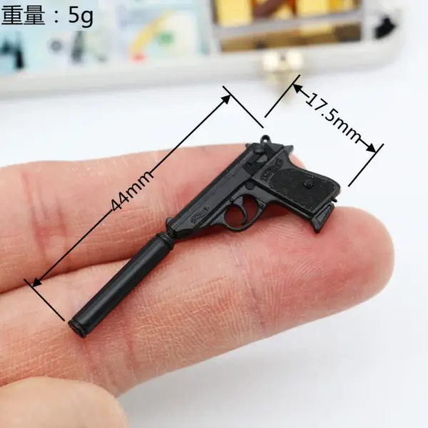 Miniature Metal Pistol Gun Model Accessories - Image 6