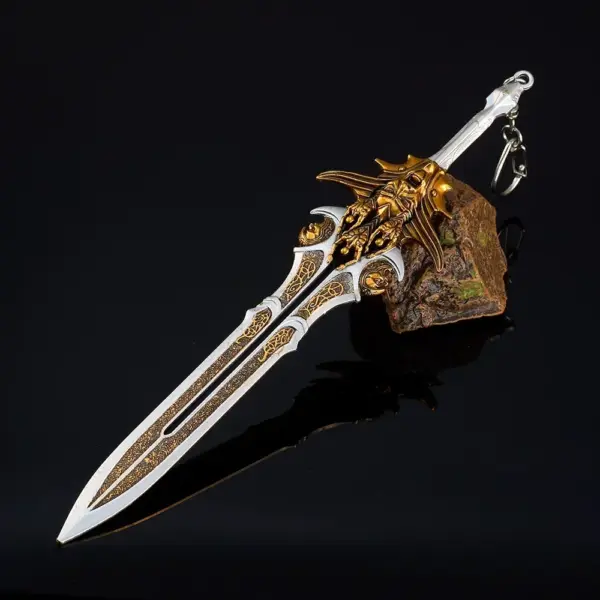 Kratos Blade of Olympus Alloy Keychain Model - Image 7