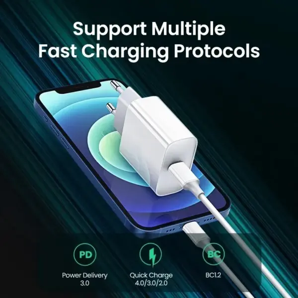 20W USB C Fast Charger for iPhone iPad - Image 6