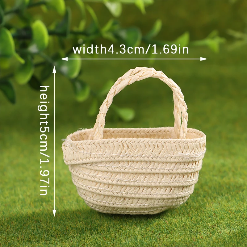 Mini Straw Handbags for Dollhouse Decor 14 Mini Straw Handbags for Dollhouse Decor - Image 14