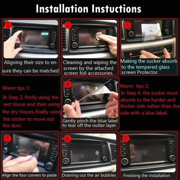VW ID.4 2021-2024 Navigation Screen Protector - Image 6
