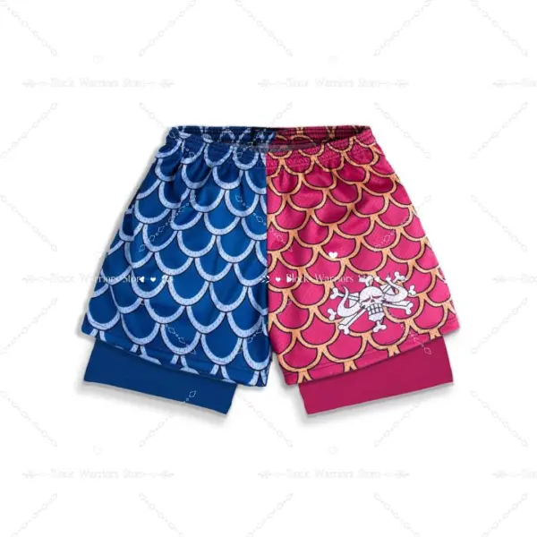 Anime 2-in-1 Sports Shorts for Men - Image 13