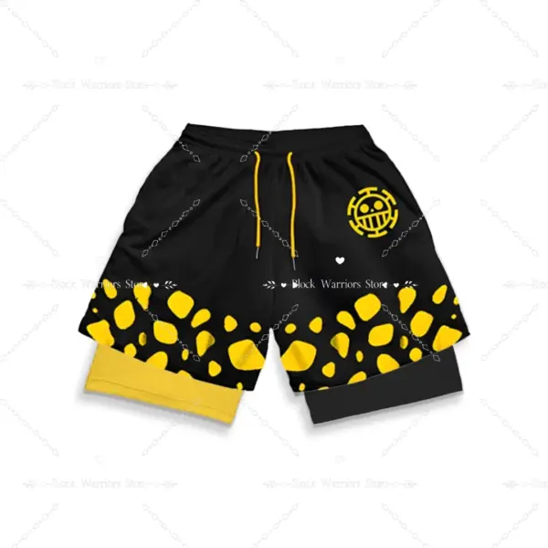 Anime 2-in-1 Sports Shorts for Men - Image 4