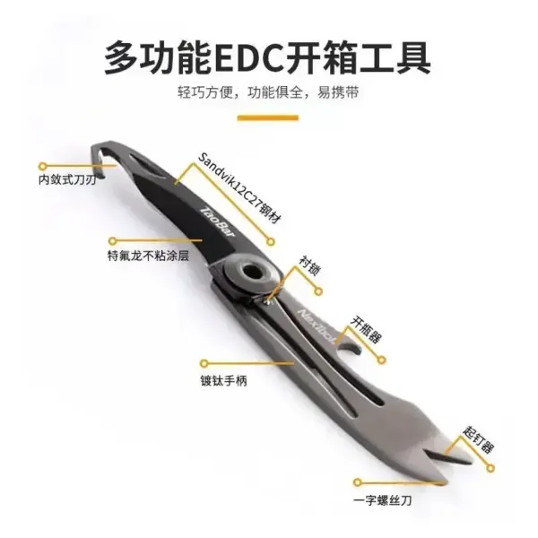 Nextool TaoBar Multi-function EDC Box Opener - Image 4