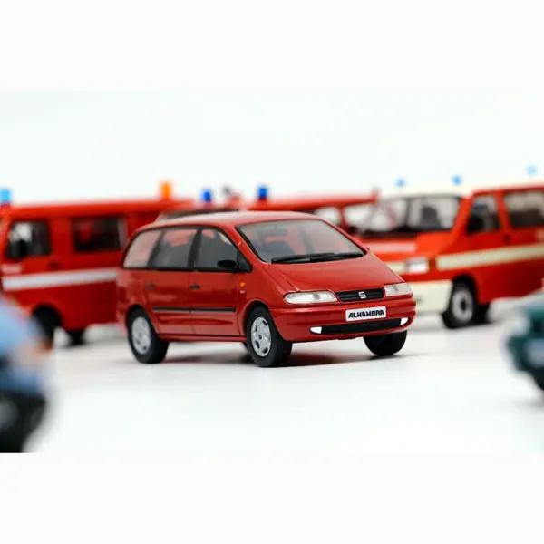 1:43 Scale Seat Alhambra MPV Alloy Model - Image 2