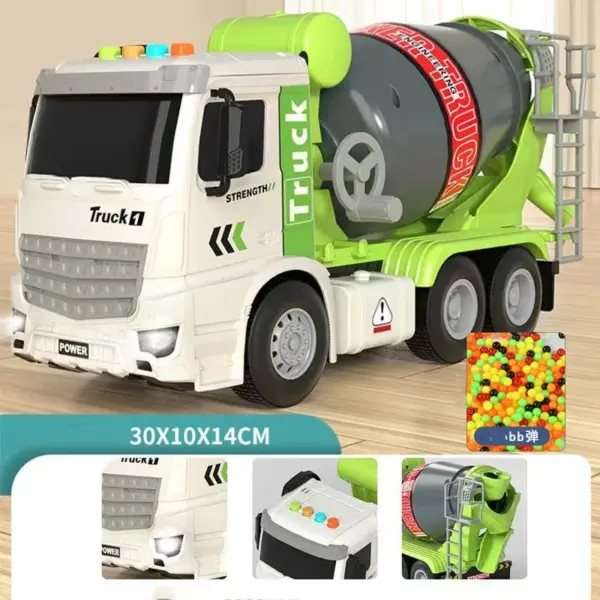 Cement Truck Mixer Model with Sound and Light - Image 12