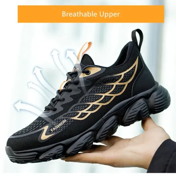 Breathable Safety Work Shoes for Men Size 47 - Image 3
