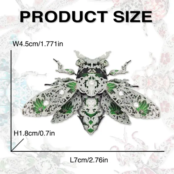 Cicada 3D Metal Puzzle with Tools Set - Image 2