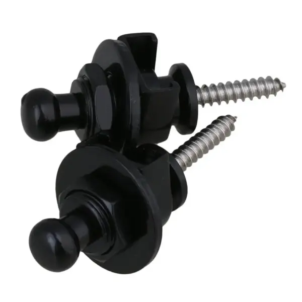 Guitar Strap Lock Set - 2 Pcs Metal Pins - Image 2